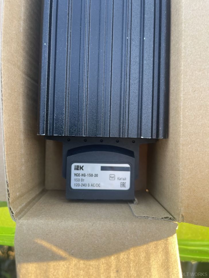 Обогреватель на DIN рейку IEK YCE-HG-150-20